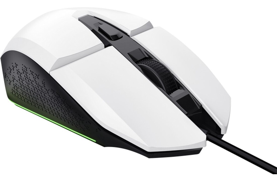 Trust GXT 109W Felox Wit - Gaming Muis