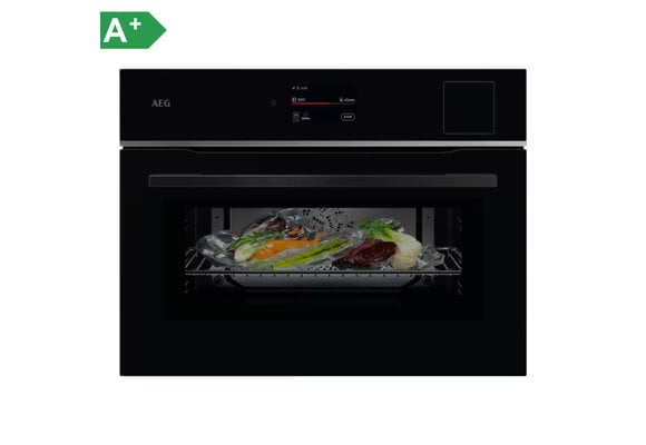 AEG TP8SK721B SteamPro - Combi hetelucht- en stoomoven.