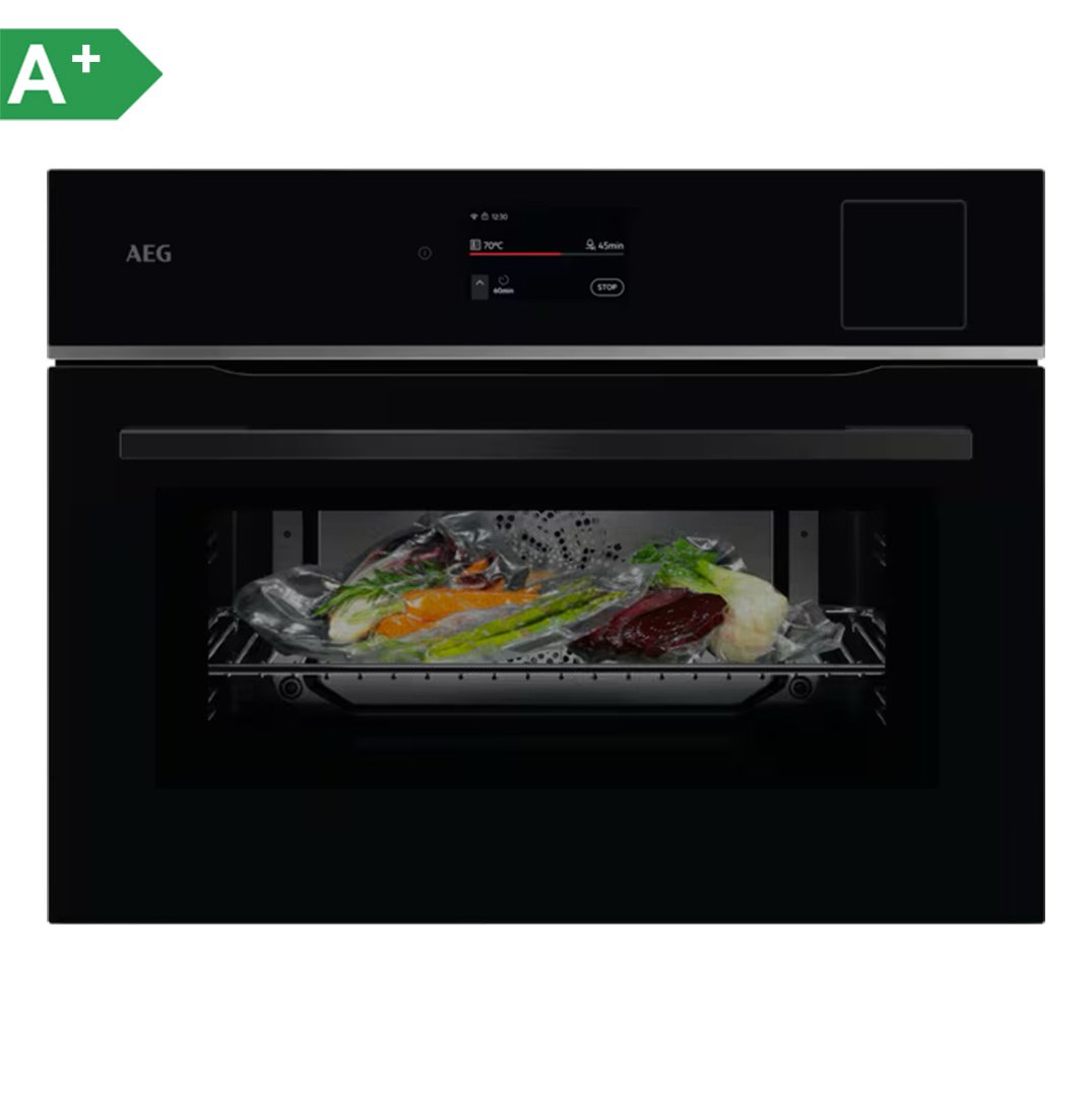 AEG TP8SK721B SteamPro - Combi hetelucht- en stoomoven.