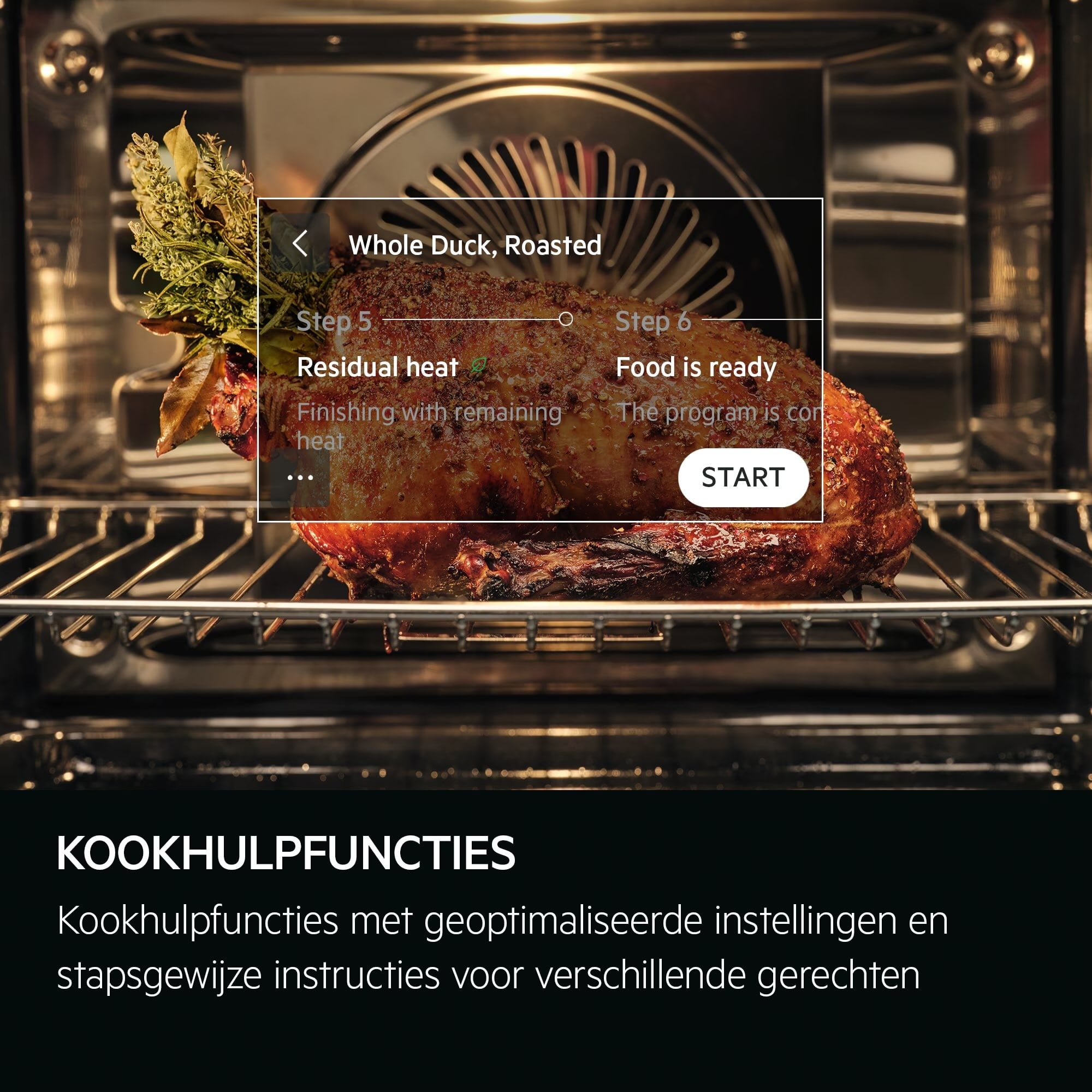 AEG TP8SK721B SteamPro - Combi hetelucht- en stoomoven.
