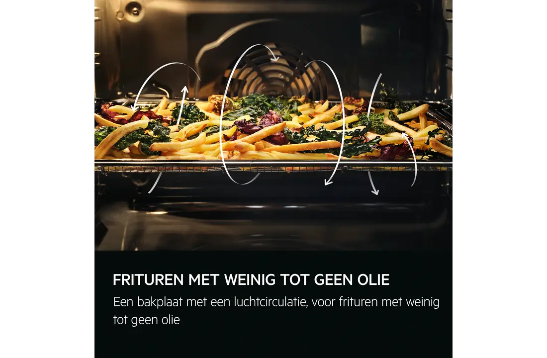 AEG TP8SK721B SteamPro - Combi hetelucht- en stoomoven.