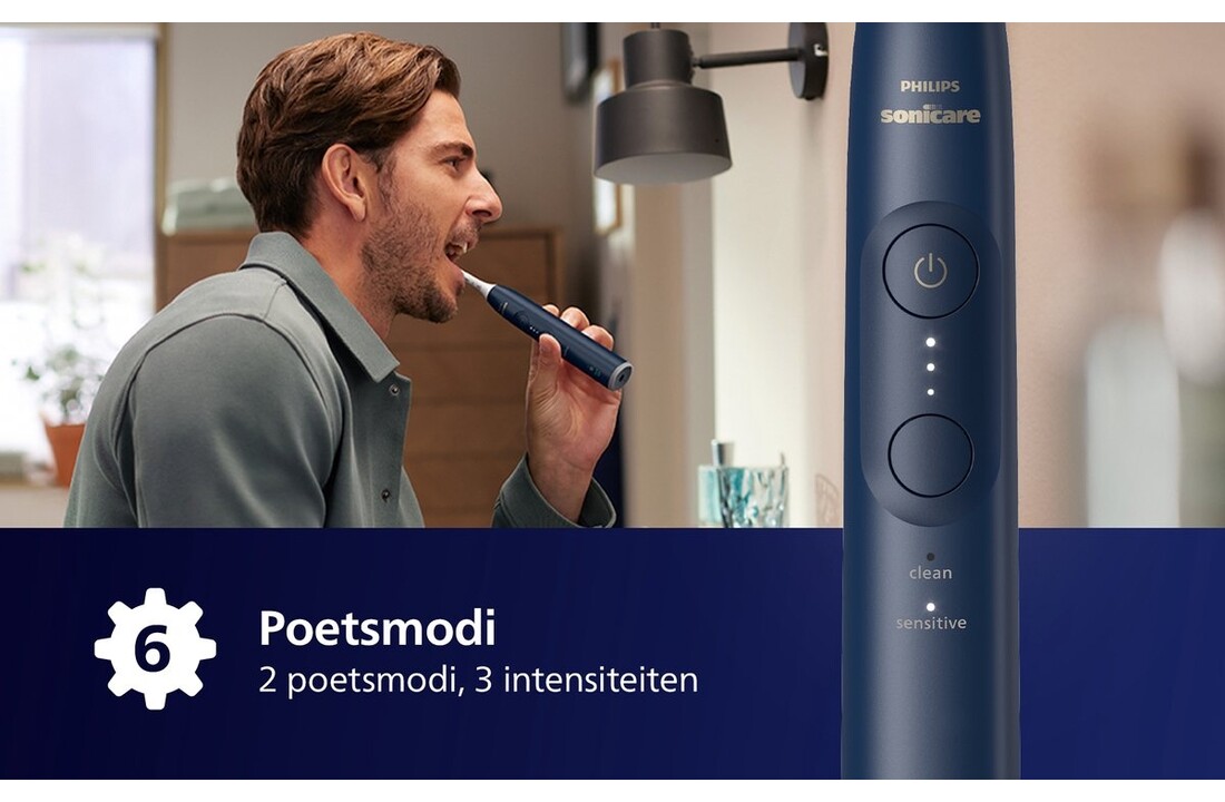 Philips Sonicare 6100 Series HX7403/05 - Elektrische tandenborstel