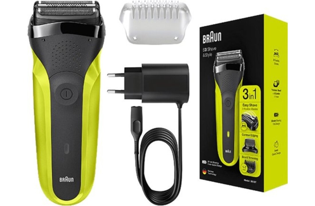 Braun Series 3 Shave en Style 300BT - Baardtrimmer