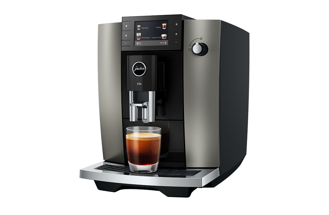 JURA E6 Dark Inox (ED) - Koffiemachine.