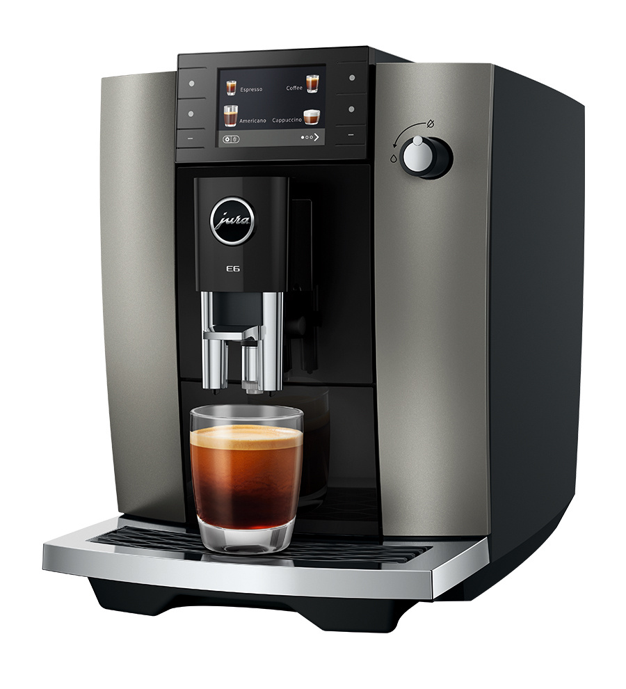 JURA E6 Dark Inox (ED) - Koffiemachine.