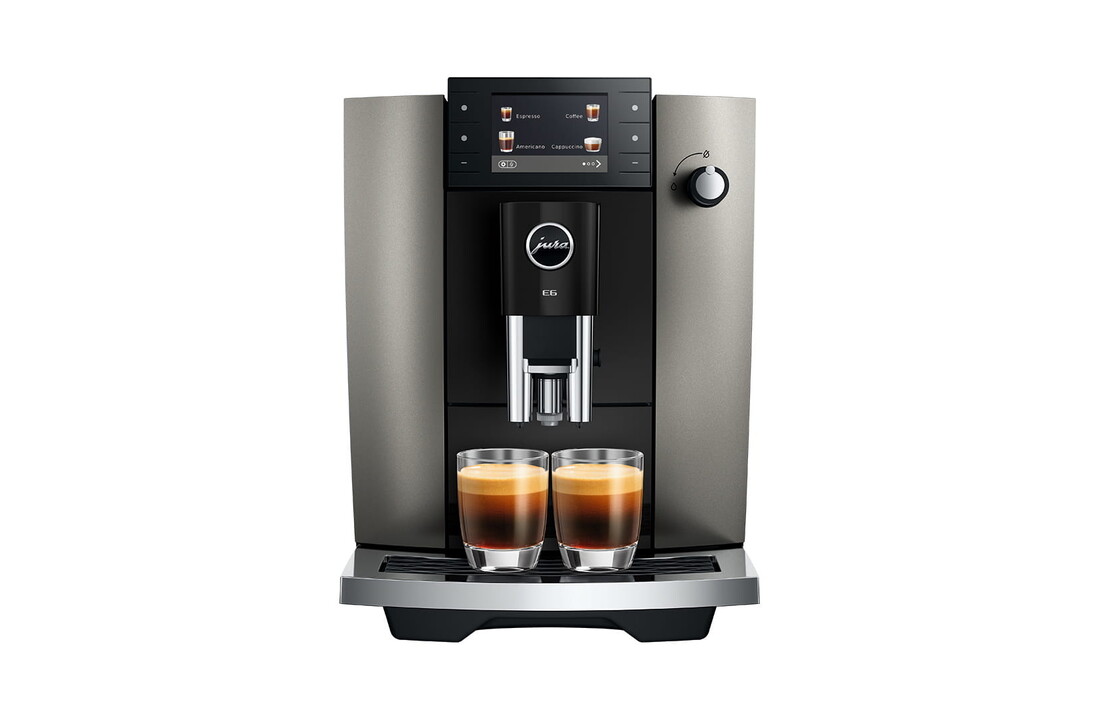JURA E6 Dark Inox (ED) - Koffiemachine.
