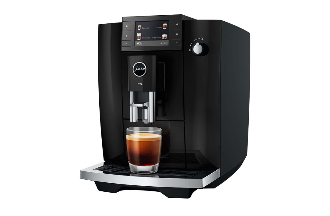 JURA E6 Piano Black (ED) - Koffiemachine.