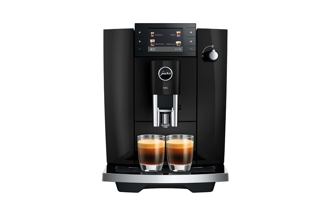 JURA E6 Piano Black (ED) - Koffiemachine.