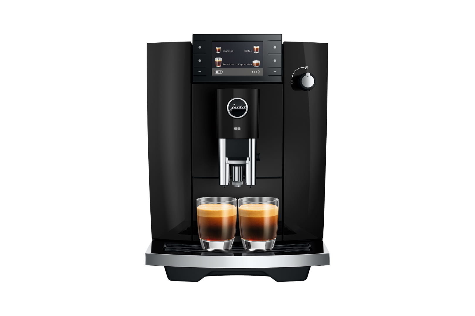 JURA E6 Piano Black (ED) - Koffiemachine.