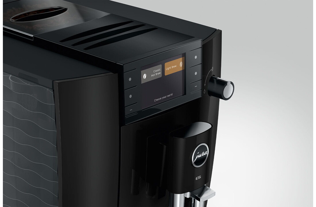 JURA E6 Piano Black (ED) - Koffiemachine.