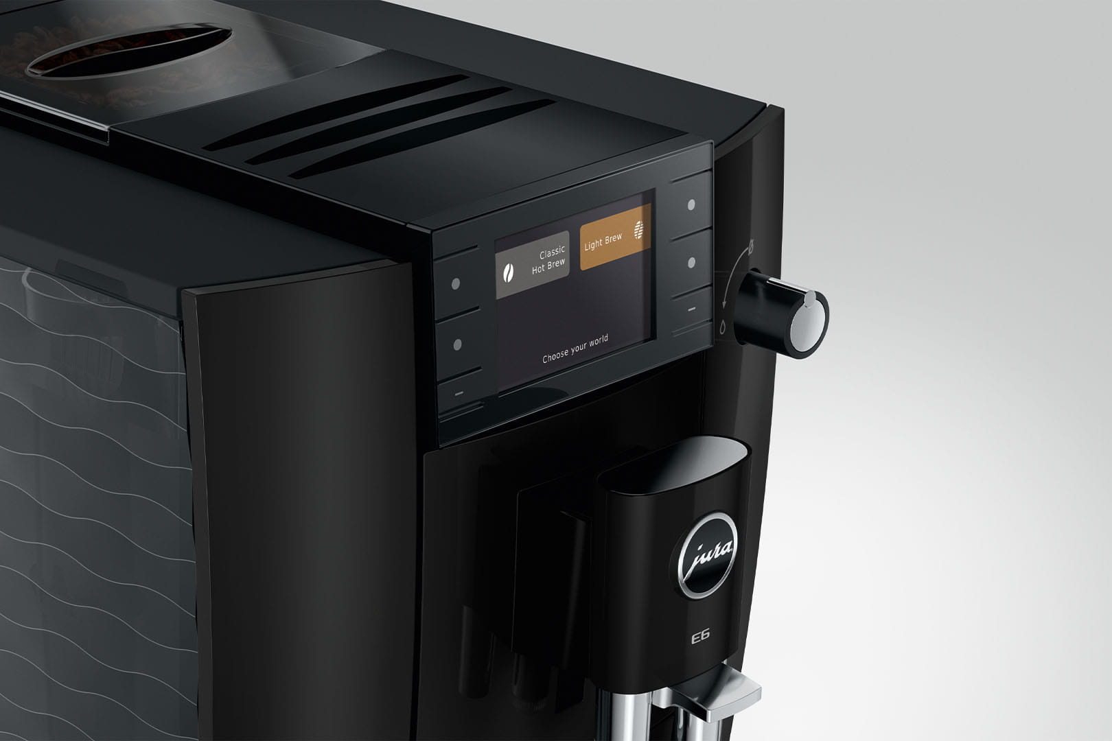 JURA E6 Piano Black (ED) - Koffiemachine.