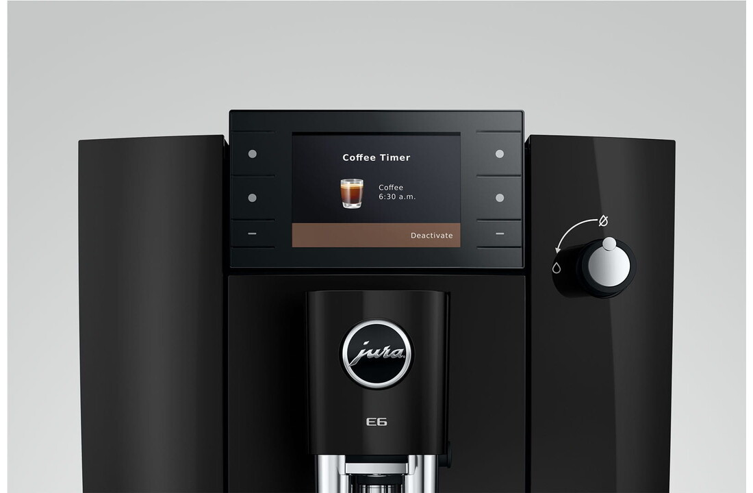 JURA E6 Piano Black (ED) - Koffiemachine.
