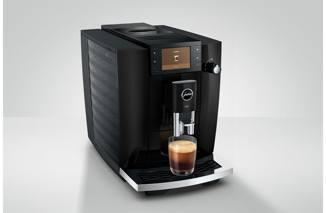 JURA E6 Piano Black (ED) - Koffiemachine.