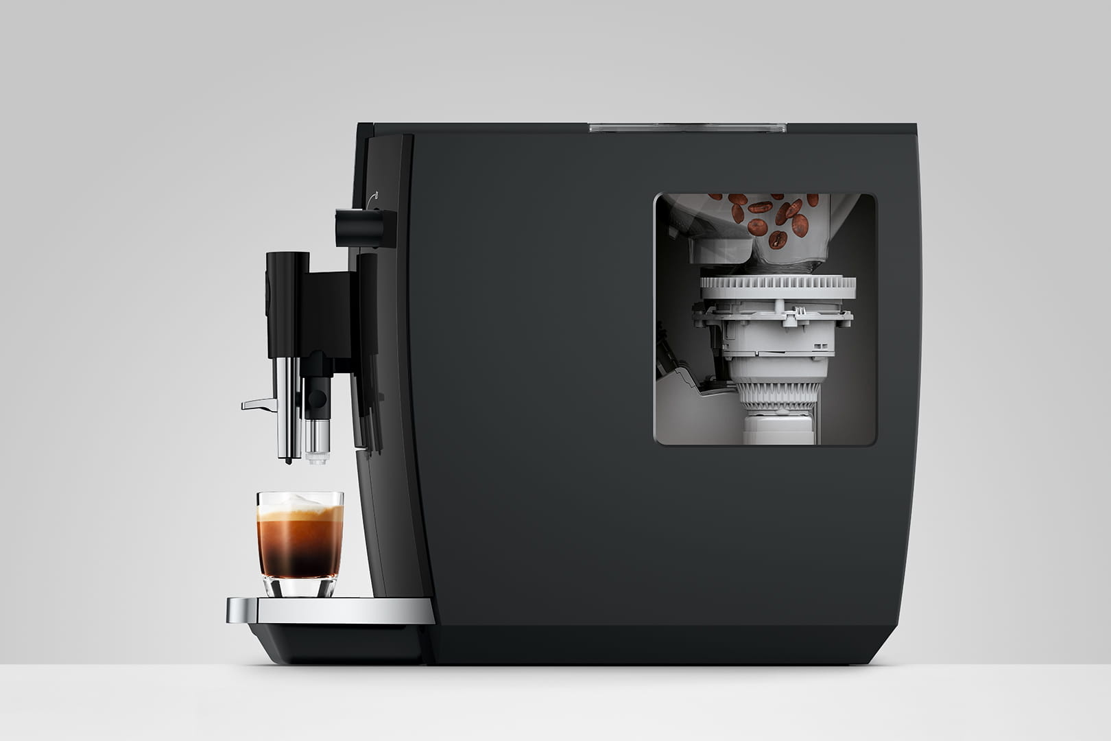 JURA E6 Piano Black (ED) - Koffiemachine.
