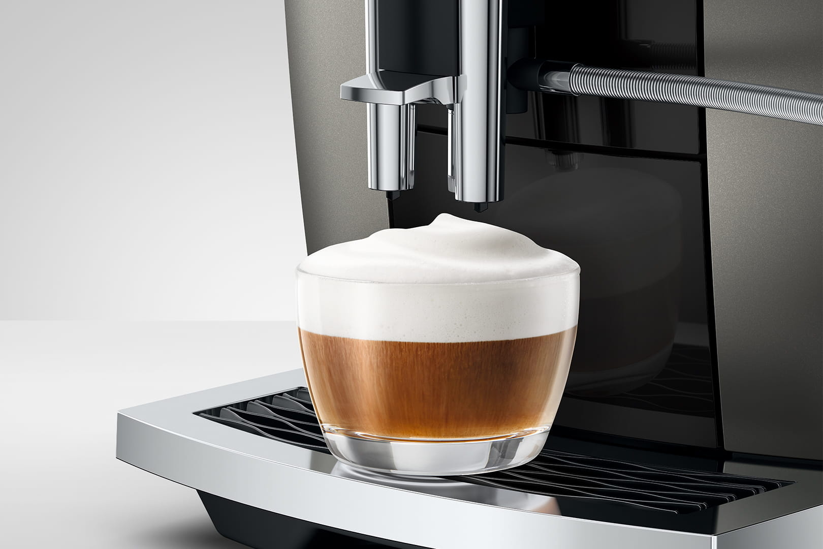 JURA E6 Dark Inox (ED) - Koffiemachine.
