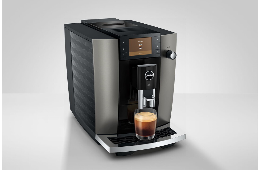JURA E6 Dark Inox (ED) - Koffiemachine.