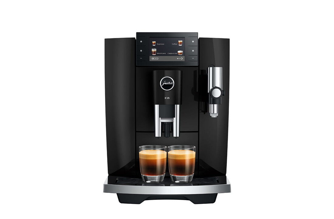 JURA E8 Piano Black (ED) - Koffiemachine.