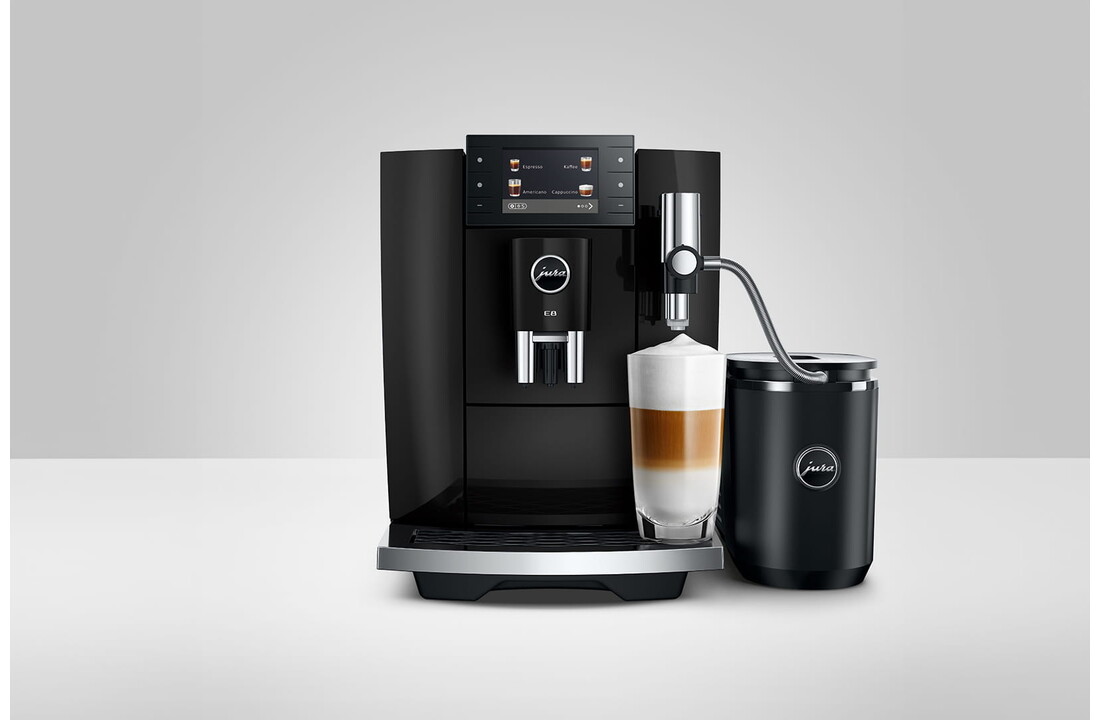 JURA E8 Piano Black (ED) - Koffiemachine.