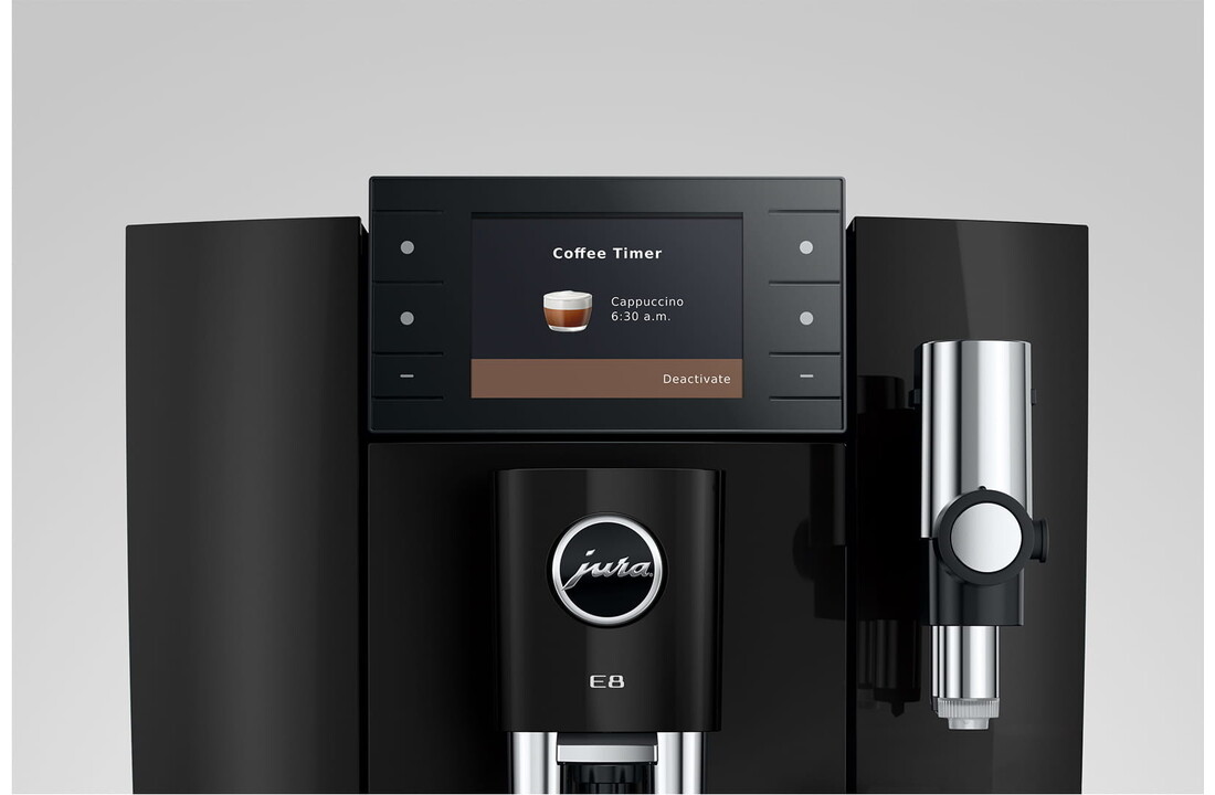 JURA E8 Piano Black (ED) - Koffiemachine.