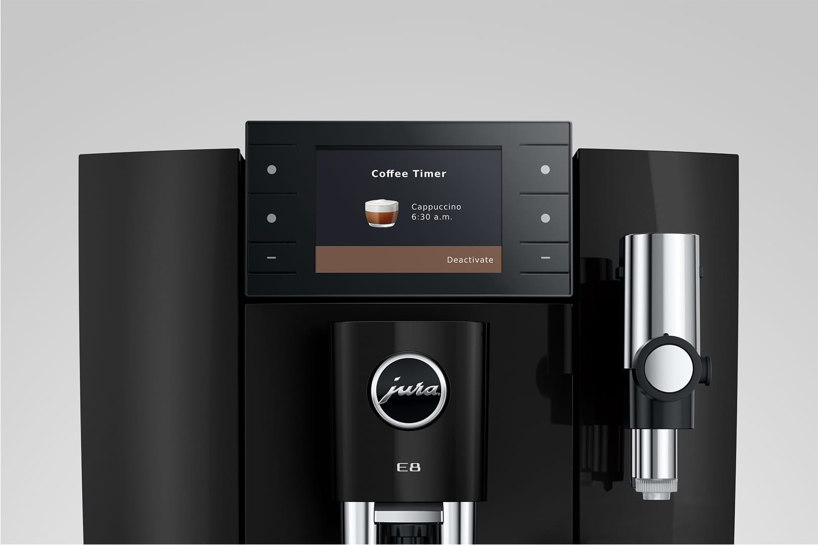 JURA E8 Piano Black (ED) - Koffiemachine.