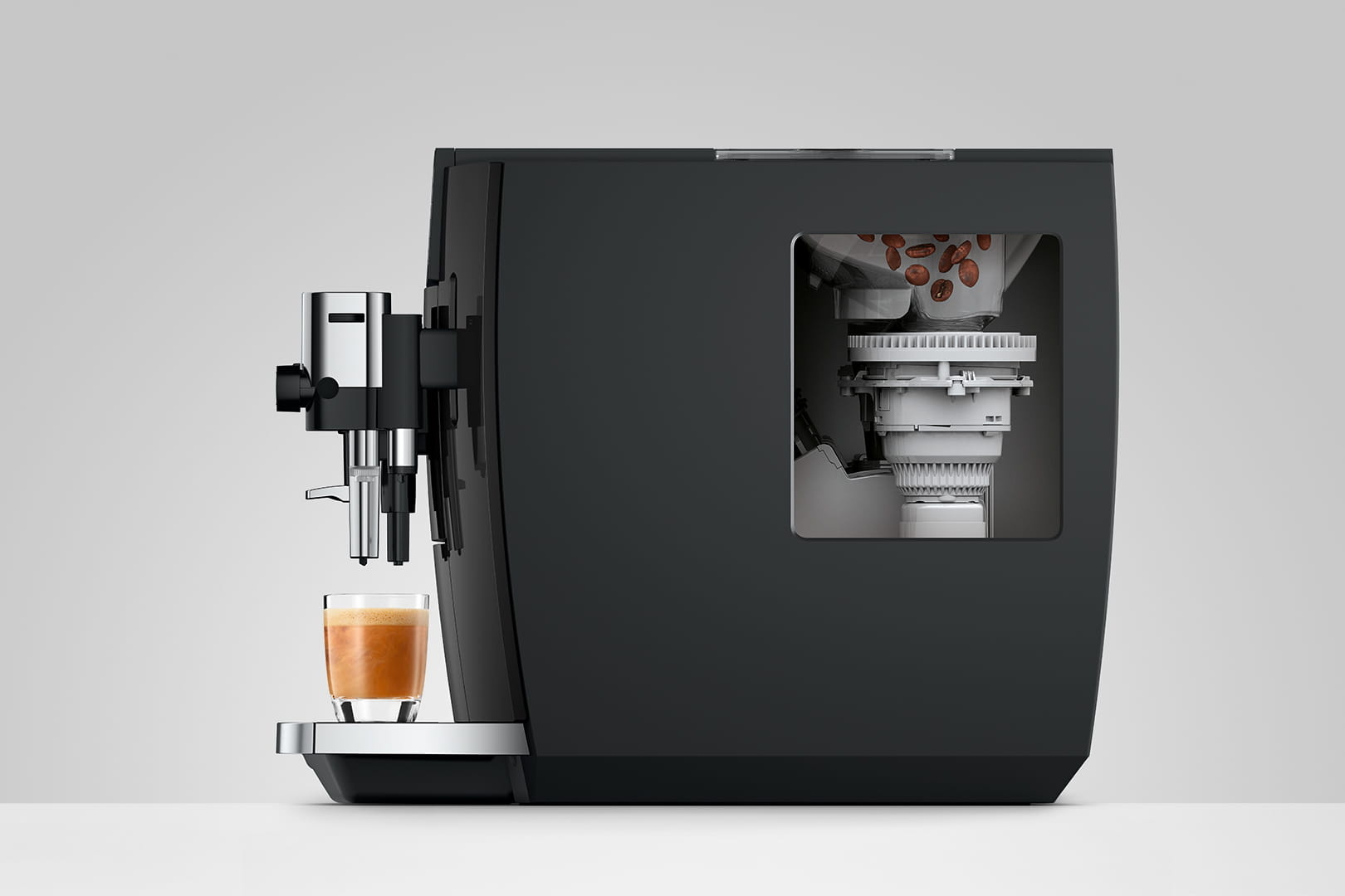 JURA E8 Piano Black (ED) - Koffiemachine.