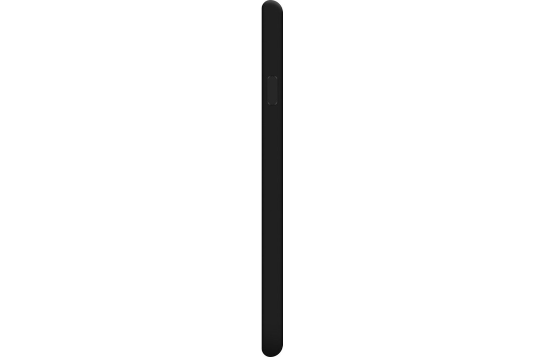 Just in Case Soft TPU Case voor iPhone SE 2020/SE 2022 Zwart - Telefoonhoesje