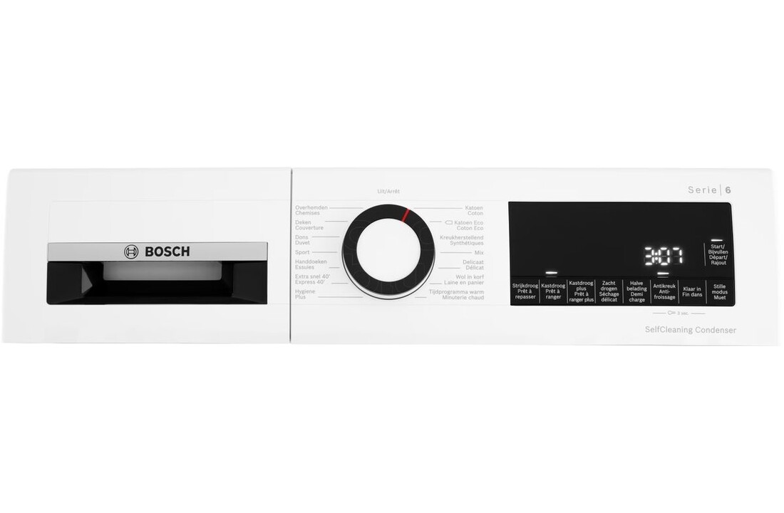 Bosch WQG245DCFG Serie 6 - Warmtepompdroger