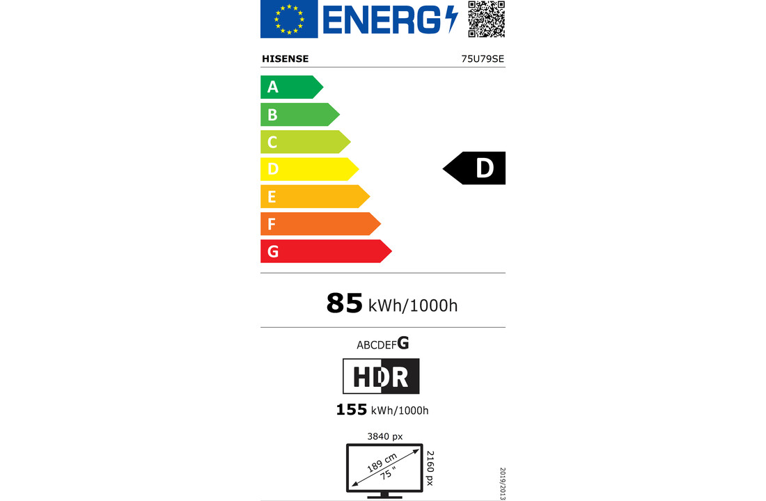 Hisense 75U79SE - MiniLED Smart TV.