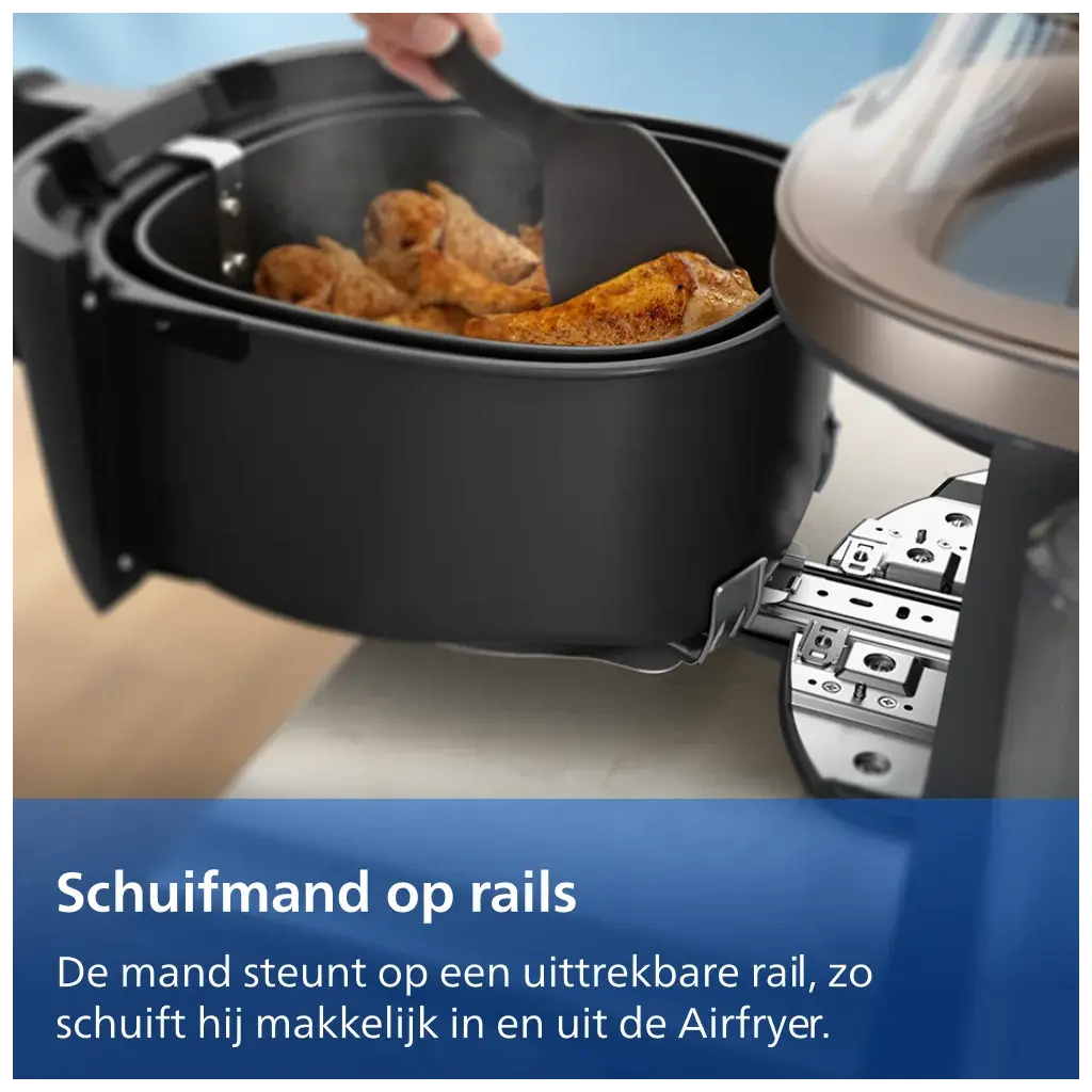 Philips Airfryer 5000 Series NA547/07 - Hetelucht friteuse.