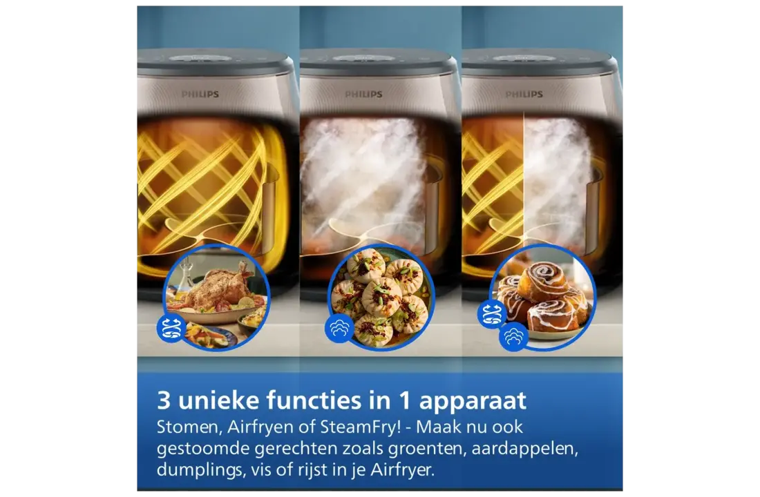 Philips Airfryer 5000 Series NA547/07 - Hetelucht friteuse.