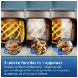 Philips Airfryer 5000 Series NA547/07 - Hetelucht friteuse.