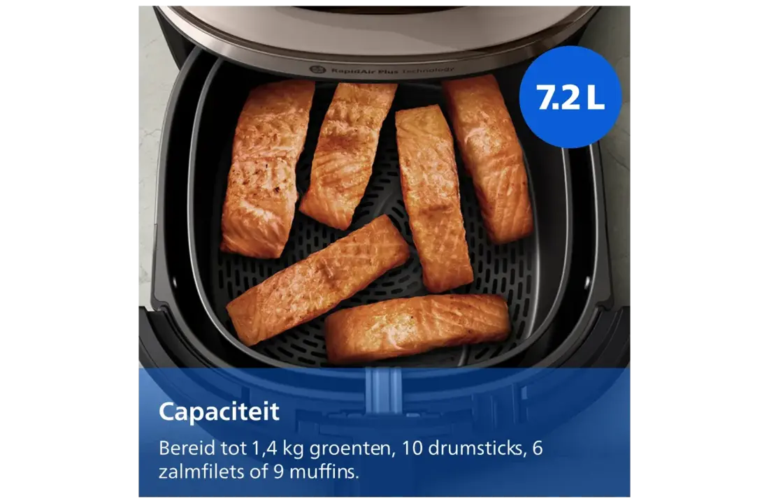Philips Airfryer 5000 Series NA547/07 - Hetelucht friteuse.
