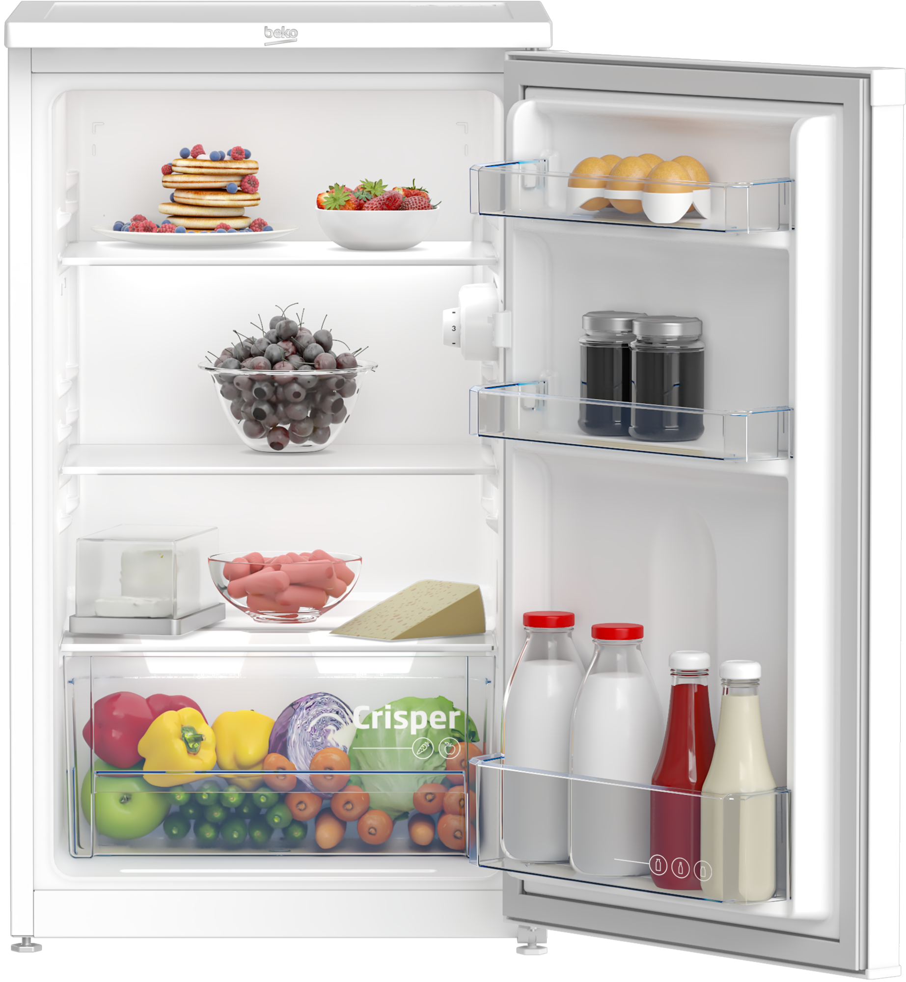 Beko TS190040N - Tafelmodel koelkast.