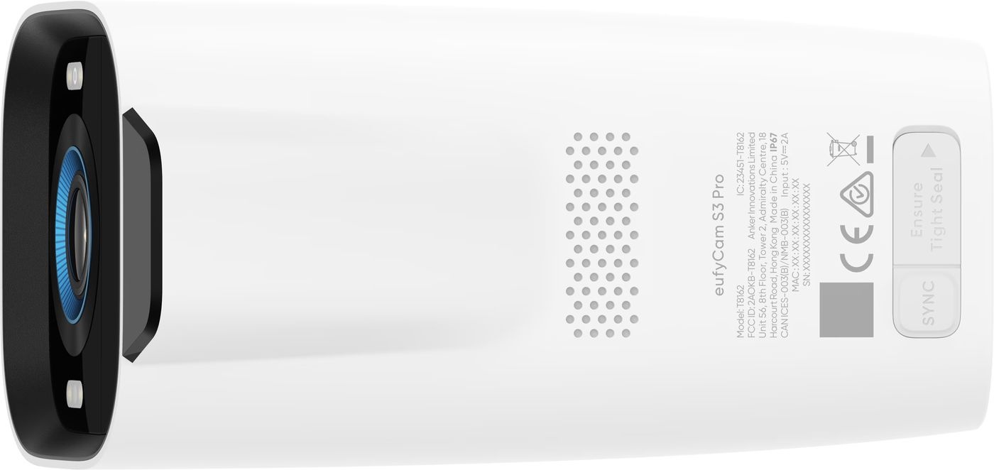 Eufy EufyCam S3 Pro Add-on - Beveiligingscamera