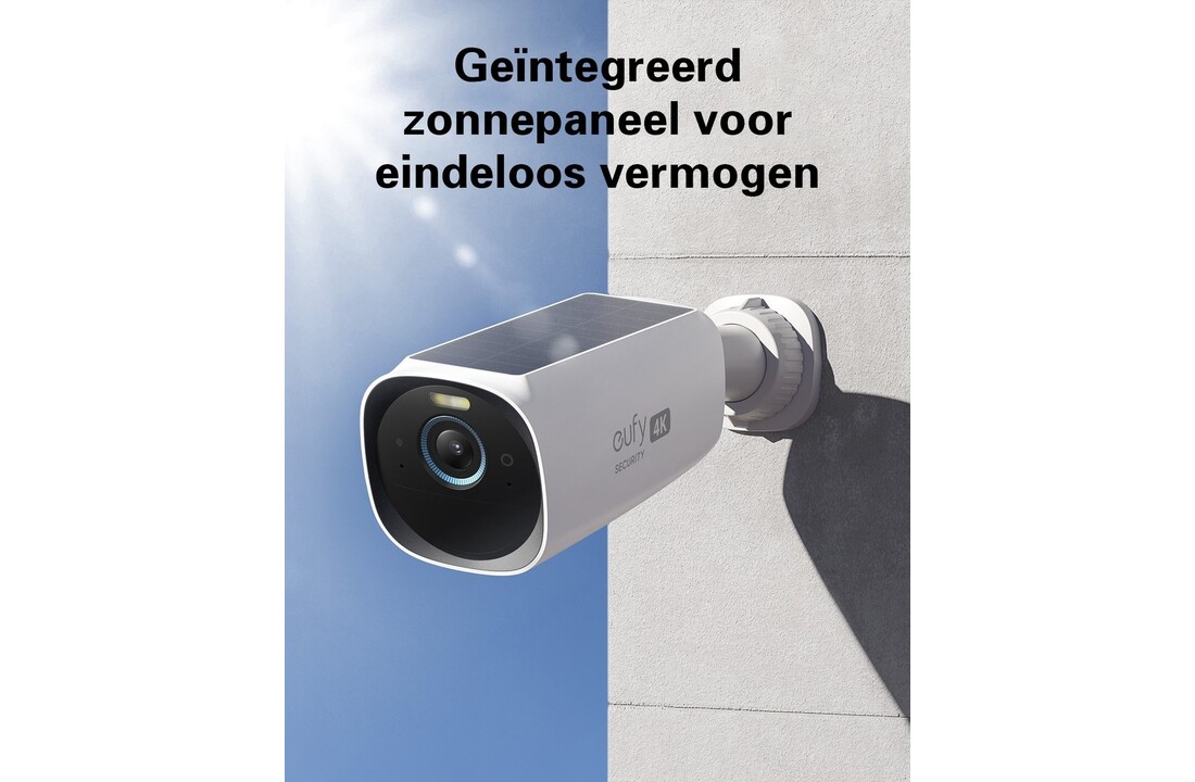 Eufy eufyCam 3 S330 3-Cam Kit (3 camera's + Homebase 3) - Beveiligingscamera