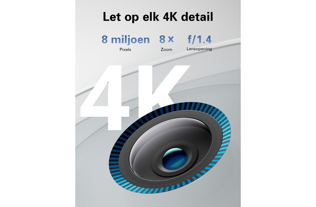 Eufy eufyCam 3 S330 3-Cam Kit (3 camera's + Homebase 3) - Beveiligingscamera