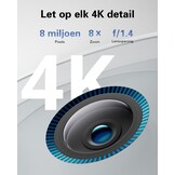 Eufy eufyCam 3 S330 3-Cam Kit (3 camera's + Homebase 3) - Beveiligingscamera