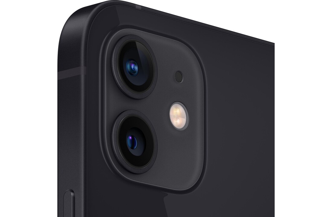 Apple iPhone 12 64GB Black Renewed (Zo goed als nieuw) - Mobiele telefoon