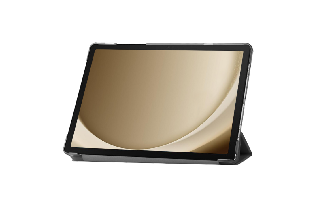 Just in Case Smart Tri Fold Zwart Samsung Galaxy Tab A11+ / A9+ - Tablethoes