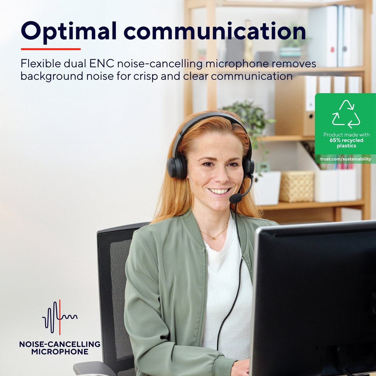 Trust Ayda USB-ENC - Headset