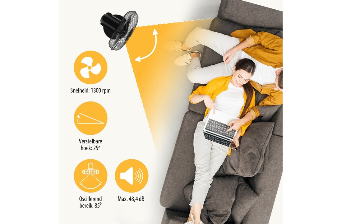 Tristar VE-5725 - Tafelventilator