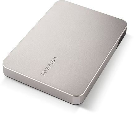 Toshiba Canvio Flex 4TB Warm Zilver - Externe schijf