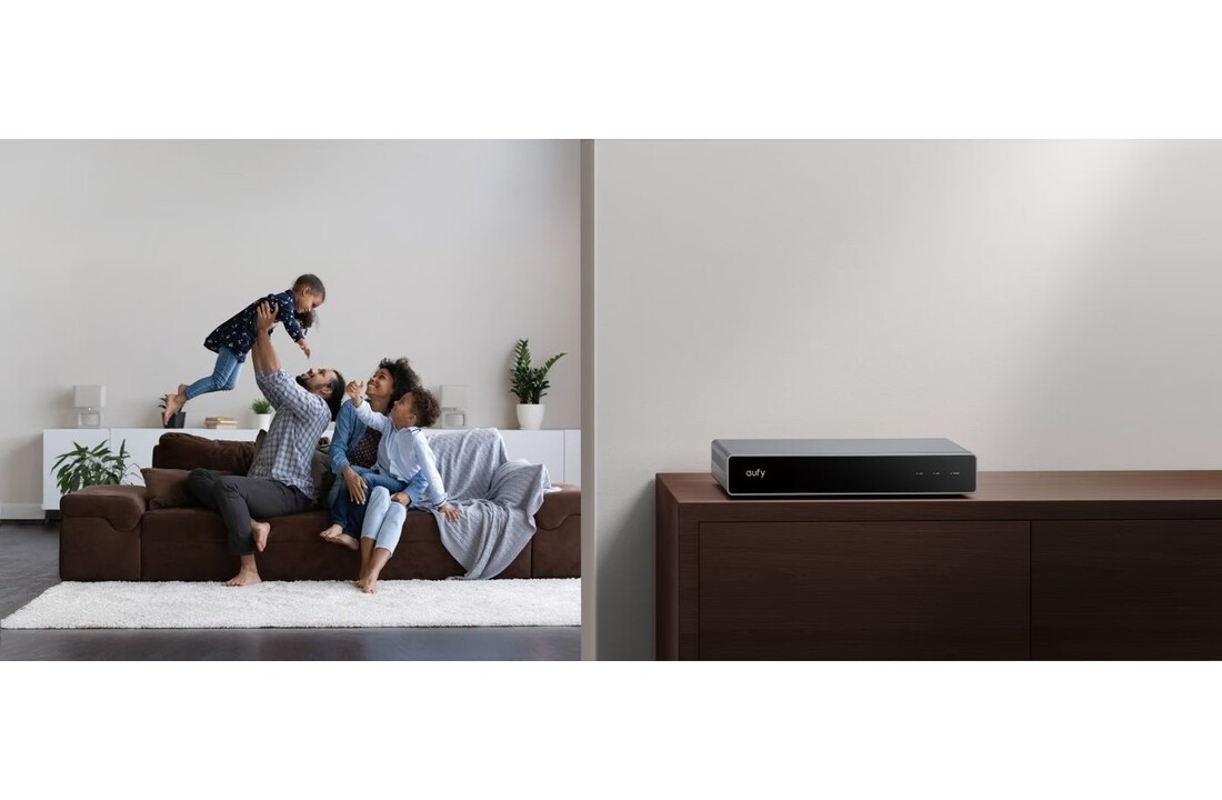Eufy PoE NVR Security System E41 (NVR + 4x E41 Turret Cam) - Beveiligingscamera