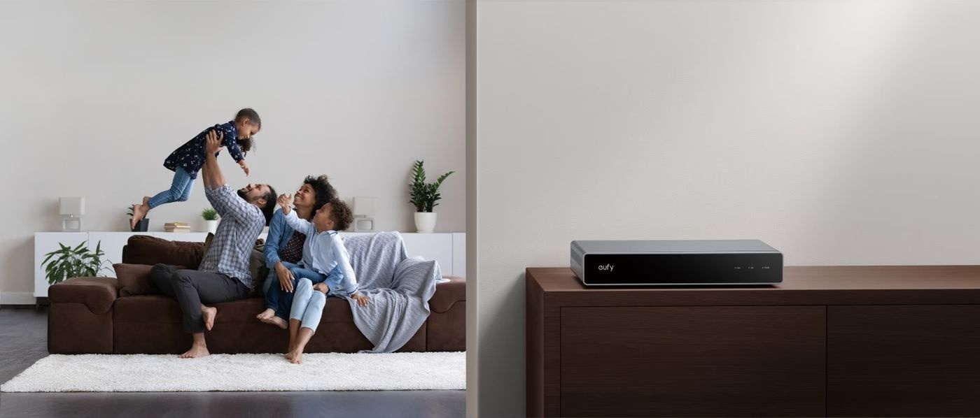 Eufy PoE NVR Security System E41 (NVR + 4x E41 Turret Cam) - Beveiligingscamera