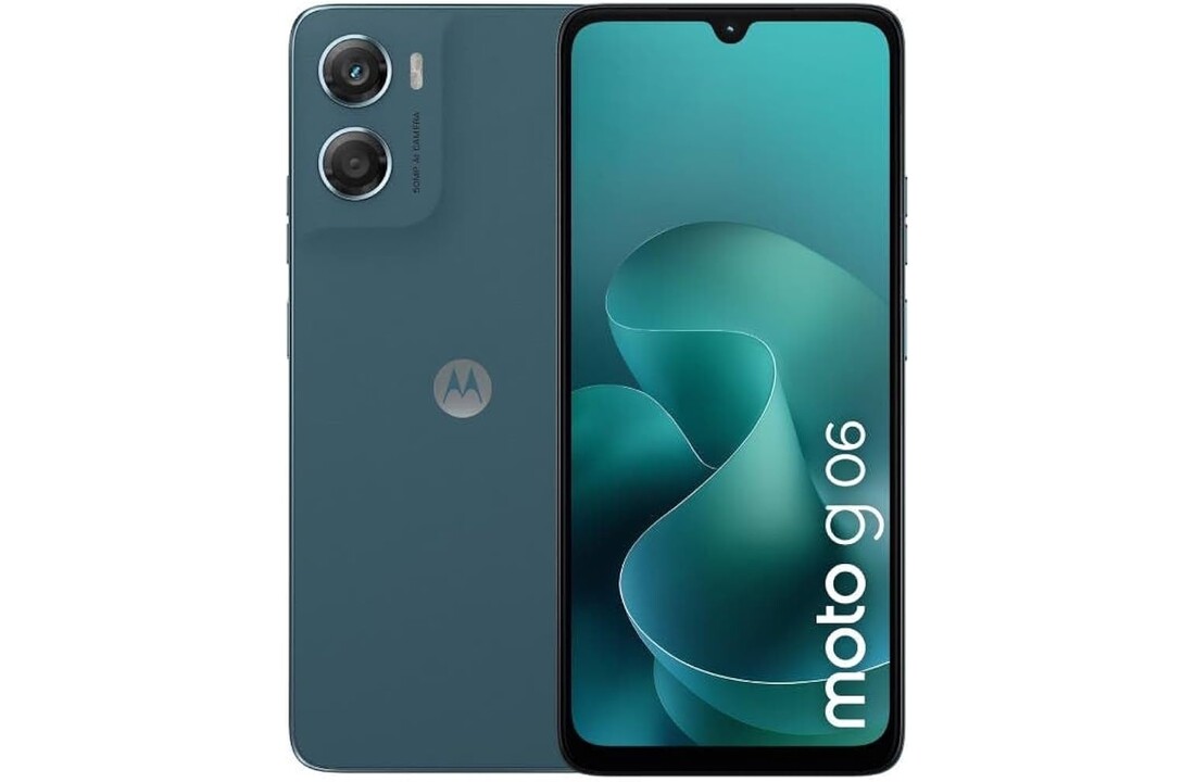 Motorola Moto g06 64GB 4G Tapestry Blue Mobiele telefoon - Mobiele telefoon
