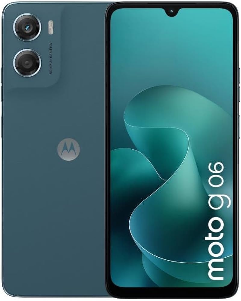 Motorola Moto g06 64GB 4G Tapestry Blue Mobiele telefoon - Mobiele telefoon