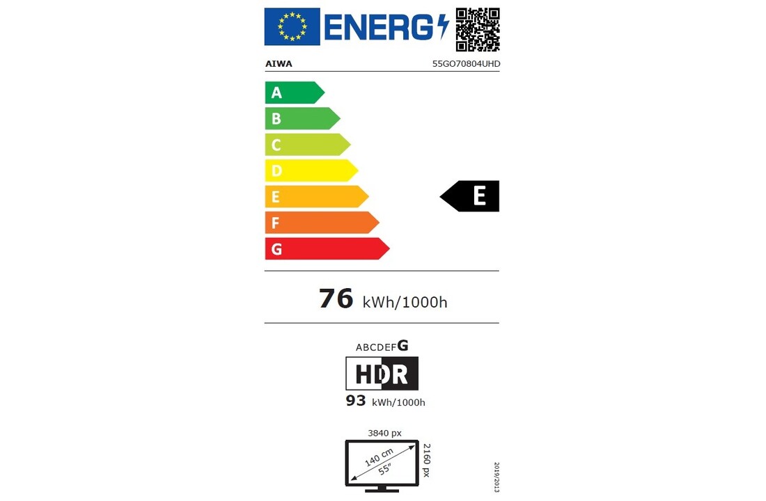Aiwa 55GO70804UHD - LED TV