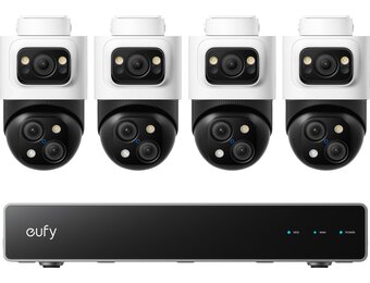 Eufy PoE NVR Security System S4 (NVR + 4x S4 Cam) - Beveiligingscamera