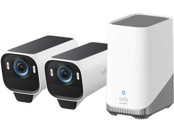 Eufy EufyCam S3 Pro 2-Cam Kit (2 camera's + Homebase 3) - Beveiligingscamera