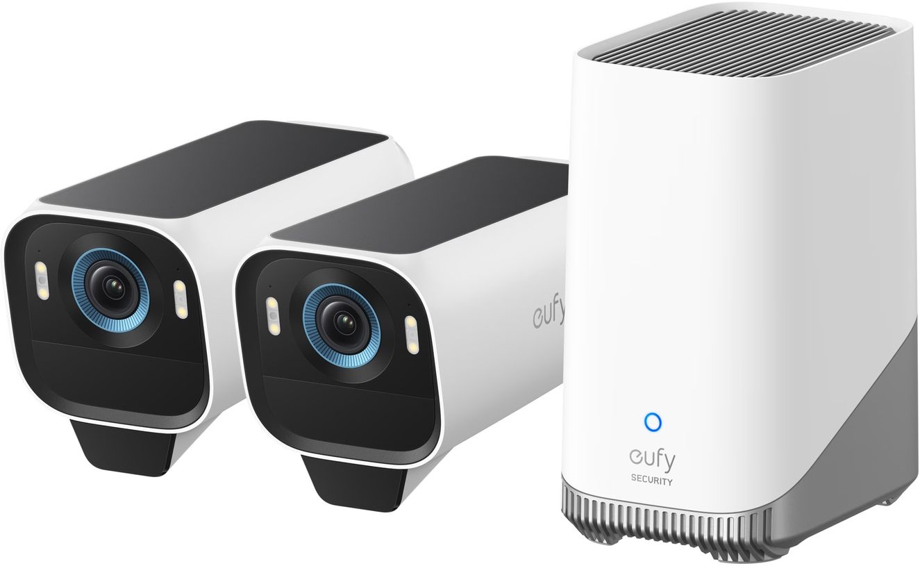 Eufy EufyCam S3 Pro 2-Cam Kit (2 camera's + Homebase 3) - Beveiligingscamera